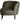 SARA LOUNGE ARMCHAIR LEFT VELVET WARM GREEN