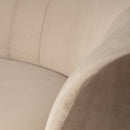 SARA LOUNGE ARMCHAIR RIGHT VELVET KHAKI