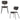 LINK DINING CHAIR BROWN/GREY