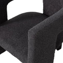 TIWA ARMCHAIR BOUCLE DARK GREY
