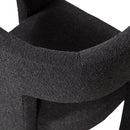 TIWA ARMCHAIR BOUCLE DARK GREY