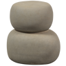 ODA SIDE TABLE CONCRETE LOOK GREEN/GREY