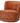 ATTY SWIVEL ARMCHAIR VELVET ORANGE