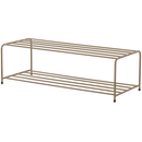 JOSSE SHOE RACK METAL MILITARY BROWN