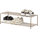 JOSSE SHOE RACK METAL MILITARY BROWN