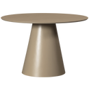 JORRE DINING TABLE MDF MILITARY BROWN O120CM