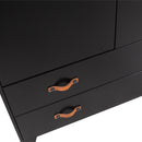DIAN WARDROBE CABINET PINE BLACK [fsc]
