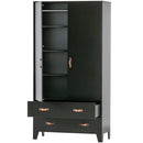 DIAN WARDROBE CABINET PINE BLACK [fsc]