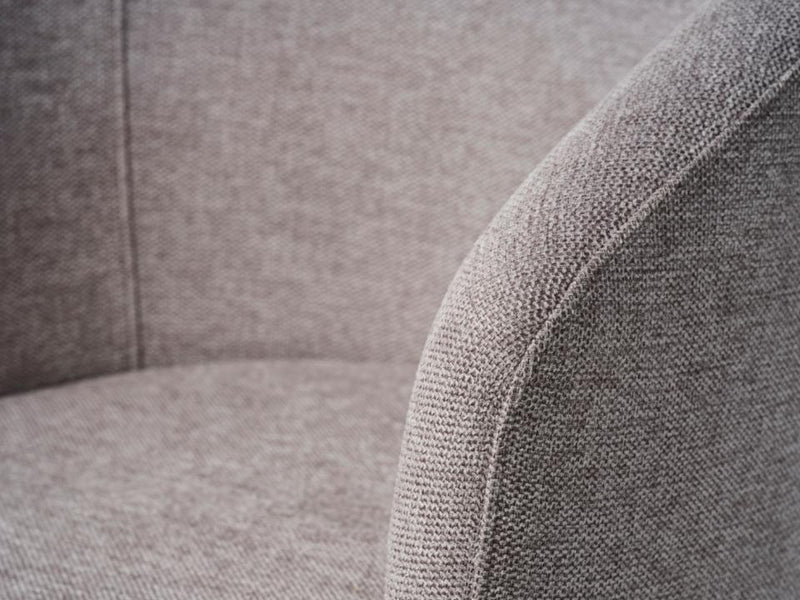 Easton Spisebordsstol, Lysegrå, 57x59x80 cm, Sæt af 2