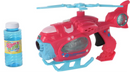 Sæbeboblemaskine, helikopter pistol, inkl. 100ml