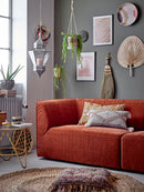 Bloomingville - Malic Tæppe, Natur, Søgræs Ø150 cm