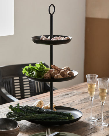 Nordal - ASSAM kagestand, L - sort
