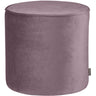 SARA PUF HIGH 46xO46 CM VELVET WARM LILAC