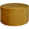 SARA PUF LOW 36xO60 CM VELVET OCHRE