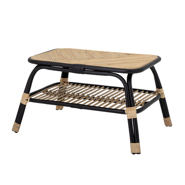 Bloomingville - Loue Sofabord, Sort, Rattan