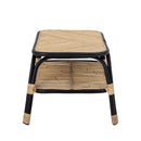 Bloomingville - Loue Sofabord, Sort, Rattan