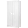 CONNECT 2-DOORS BASIC -STRIP DOORS CABINET WHITE [fsc]