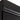 CONNECT 2-DOORS - DRAWER - STRIP DOORS BLACK [fsc]