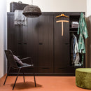 KACE HANGING LAMP JUTE BLACK O45CM