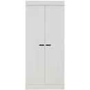 CONNECT LOW CABINET 2-DOORS PINE WHITE [fsc]