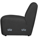 COCO 1-SEATER ELEMENT BOUCLE DARK GREY
