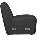 COCO 1-SEATER ELEMENT BOUCLE DARK GREY