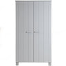 DENNIS WARDROBE PINE CONCRETE GREY [fsc]