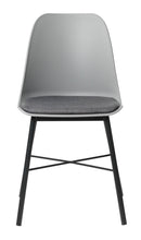 Whistler Spisebordsstol, Grå - Sæt af 2