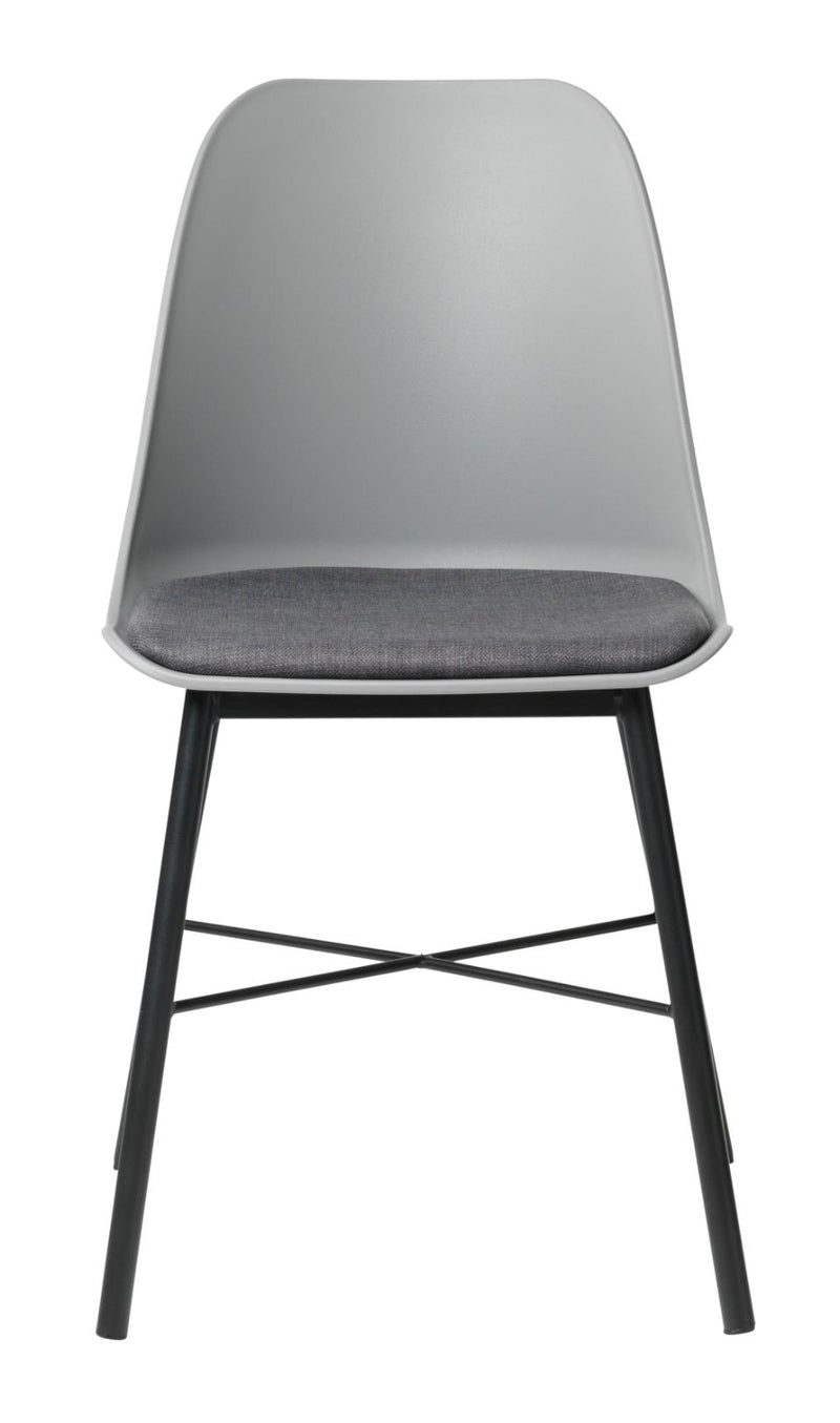 Whistler Spisebordsstol, Grå - Sæt af 2