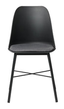 Whistler Spisebordsstol, Sort - Sæt af 2