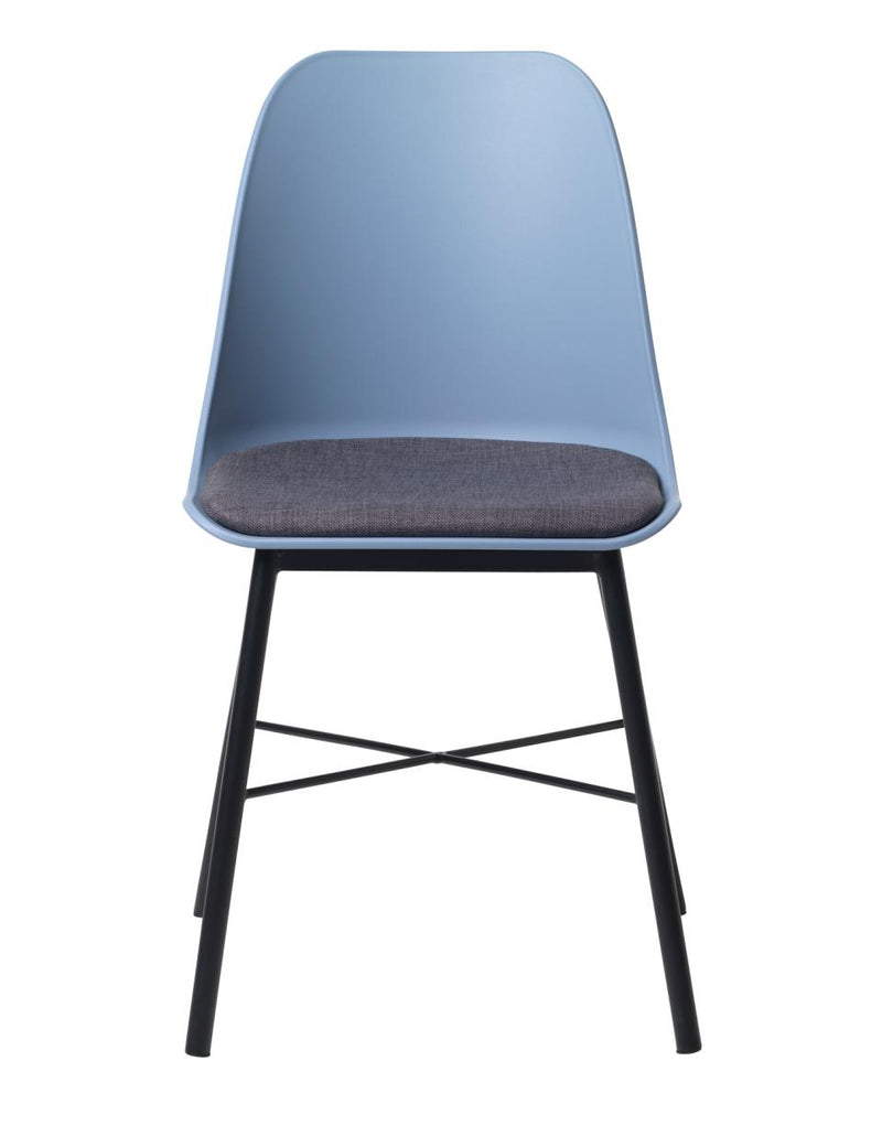 Whistler Spisebordsstol, Støvet Blå - Sæt af 2