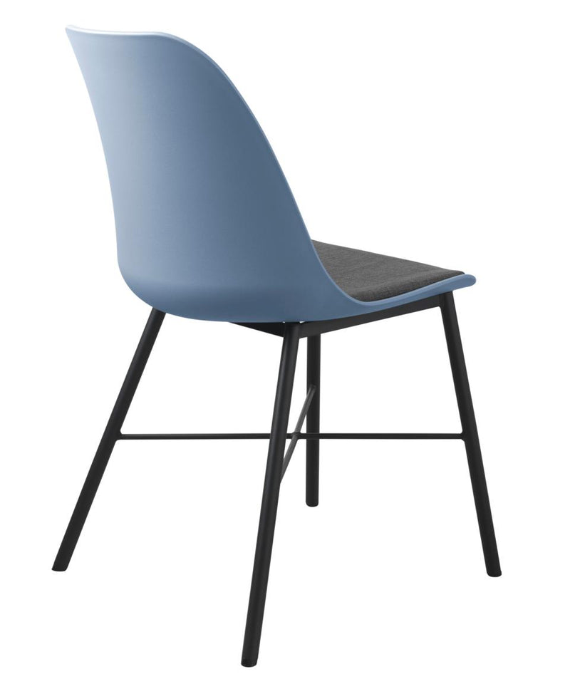 Whistler Spisebordsstol, Støvet Blå - Sæt af 2