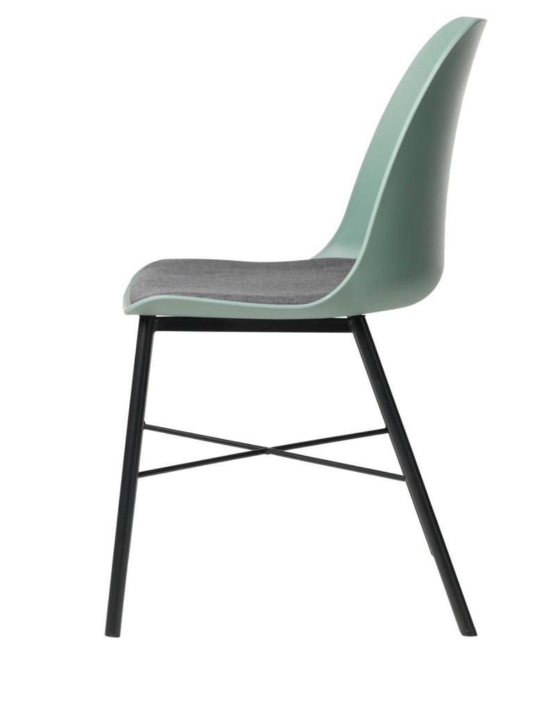 Whistler Spisebordsstol, Støvet Grøn - Sæt af 2