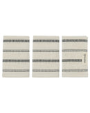 Meraki - Vaskeklud True - Råhvid & Sort - 3 stk