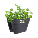 Elho - Altanpotte Vibia Flower Bridge L40 cm, Antracit