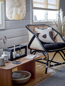 Bloomingville - Loue Loungestol, Sort, Rattan