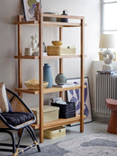 Bloomingville - Loue Loungestol, Sort, Rattan