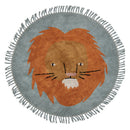 Bloomingville MINI - Leroy Tæppe, Multifarvet, Bomuld Ø130 cm