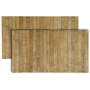 ARMREST FLEXIBLE OAK ANTIQUE FINISH - M