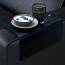 ARMREST XL FLEXIBLE SOFA TRAY BLACK