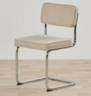 Rupert Spisebordsstol, Sand, 50x53x84 cm - Sæt af 4