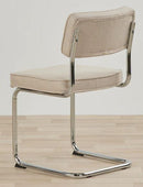 Rupert Spisebordsstol, Sand, 50x53x84 cm - Sæt af 4