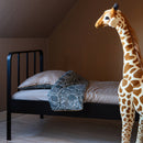 MEES BED METAL BLACK 90x200 CM