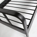 MEES BED METAL BLACK 90x200 CM