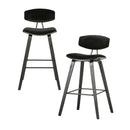 SENN BARSTOOL VELVET BLACK