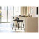SENN BARSTOOL VELVET BLACK