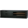 JAMES TV UNIT BLACK/WALNUT [fsc]