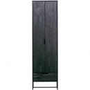 SILAS CABINET ASH BRUSHED BLACKNIGHT [fsc]