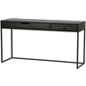 SILAS DESK ASH BRUSHED BLACKNIGHT [fsc]