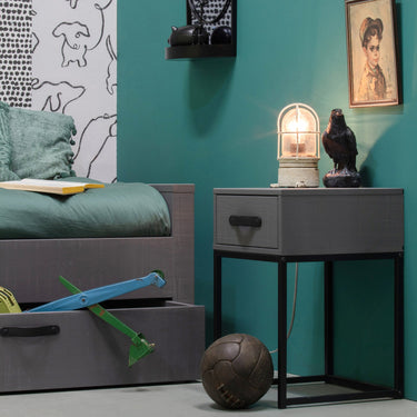 MORRIS NIGHTSTAND PINE LOAM [fsc]